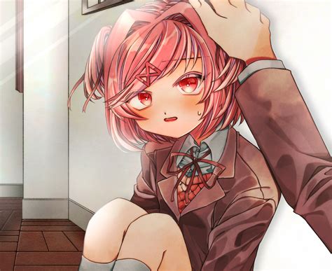 doki doki natsuki|Natsuki (Doki Doki Literature Club) 